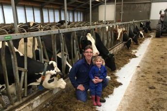 Organic management is a contributory factor in barn construction and dairy housing equipment for dairy farmer Douwe Maat.